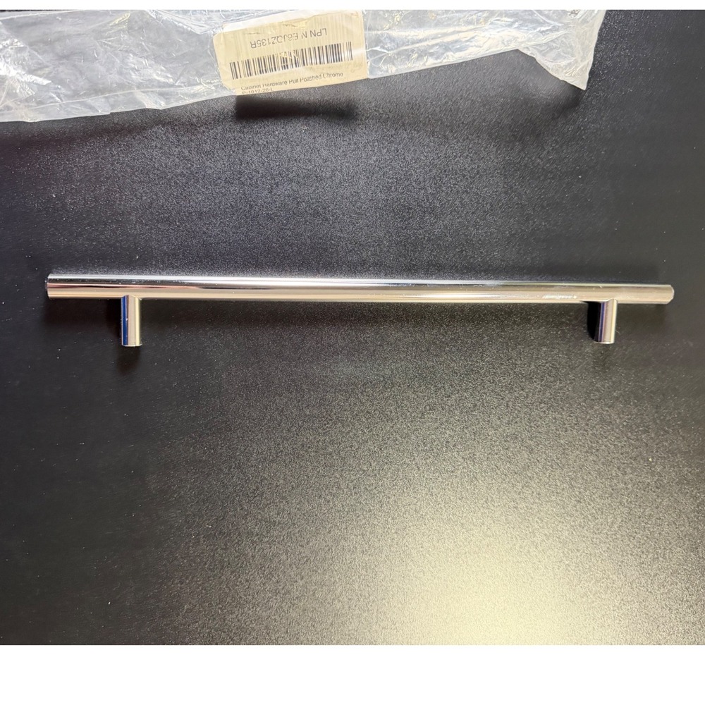 Dynasty Hardware Cabinet Pull Polished Chrome 12 Inch T-Bar Handle K8
